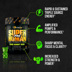 ALPHA LION ingredients like beta-alanine, taurine, caffeine support focus.