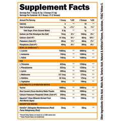 ALPHA LION Intra bottle with label highlighting transparent ingredients and trust.