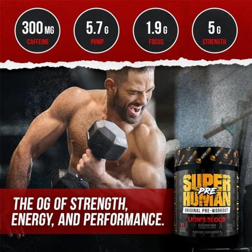 ALPHA LION Lions Blood powder scoop with measured serving