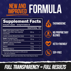 ALPHA LION Night Burn as a daily supplement for mindful eating.