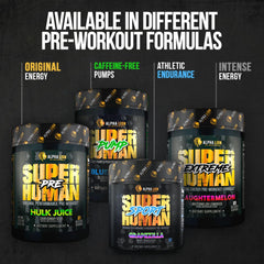 ALPHA LION Superhuman Burn fat burn visual communicates thermogenesis
