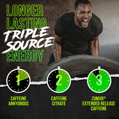 ALPHA LION Superhuman Extreme training shot demonstrates gym-ready pre-workout support.