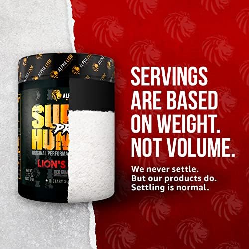 ALPHA LION SXT sustained energy system visual for focus