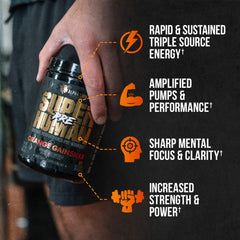 ALPHA LION SXT Sustained Energy system delivering longer focus.