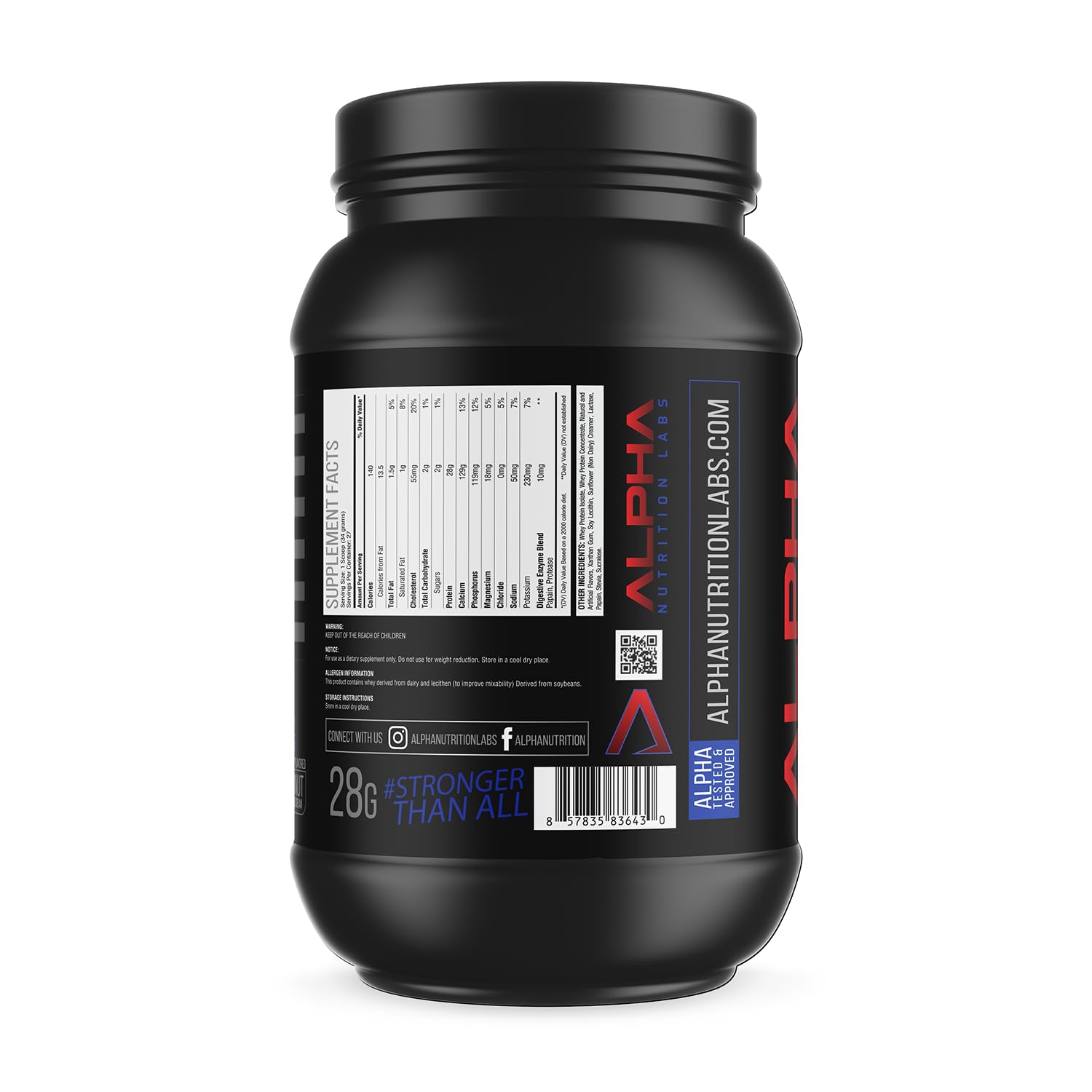 Alpha Nutrition Labs Coconut Ice Cream shake served after workout with protein-rich flavor.