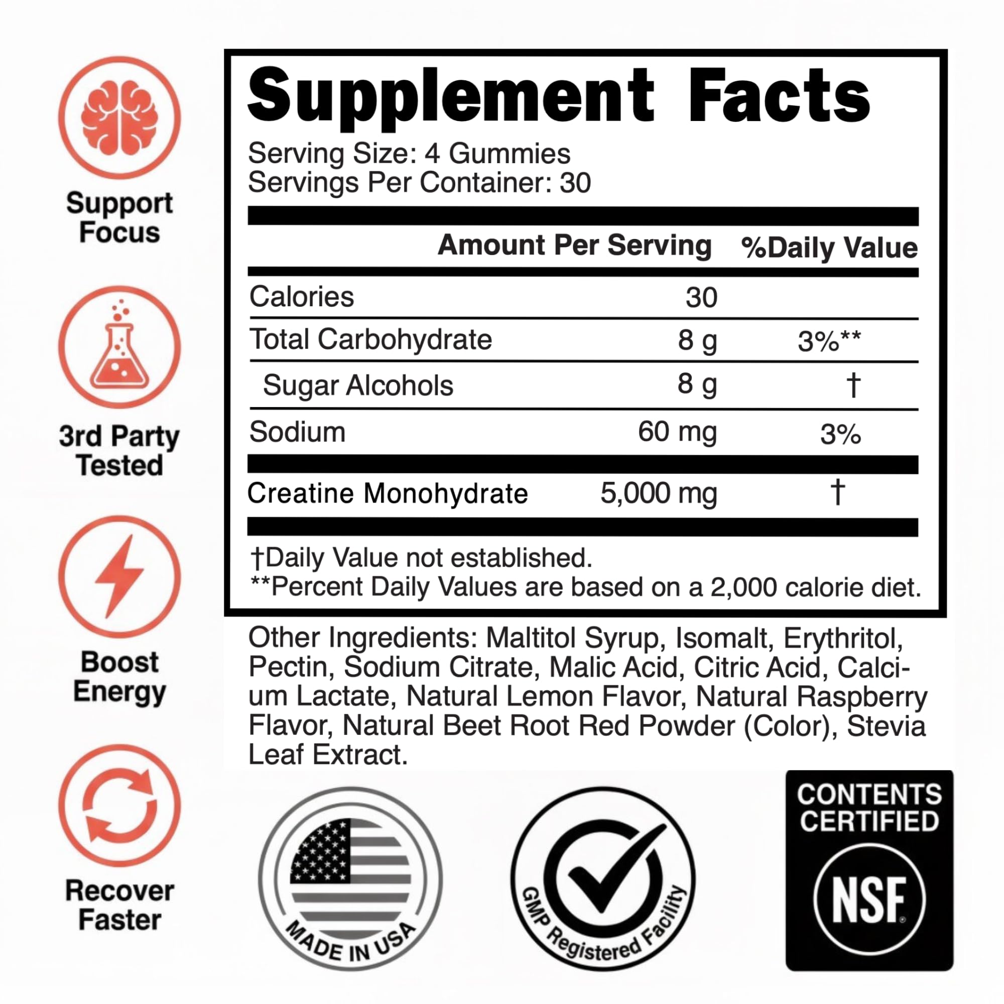 USA-made seal indicating quality manufacturing standards.