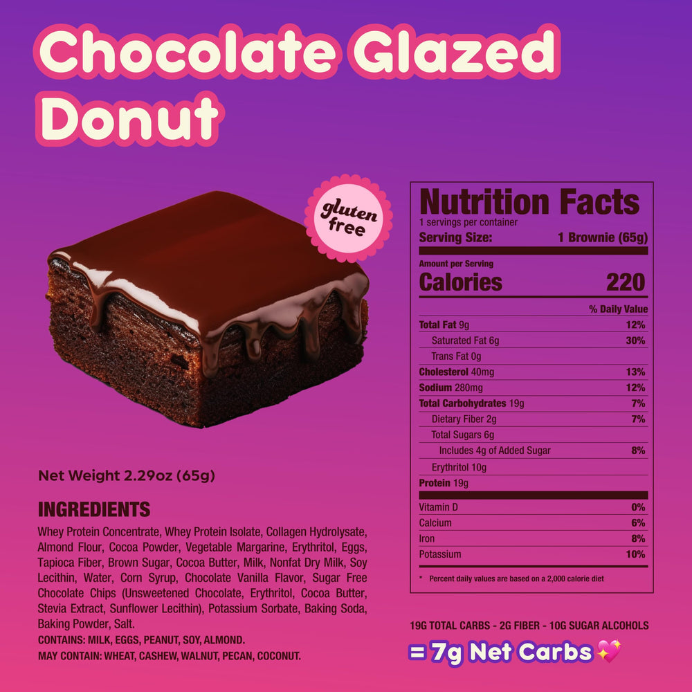 Alpha Prime Prime Bites brownie with 19g protein for post-workout snacking