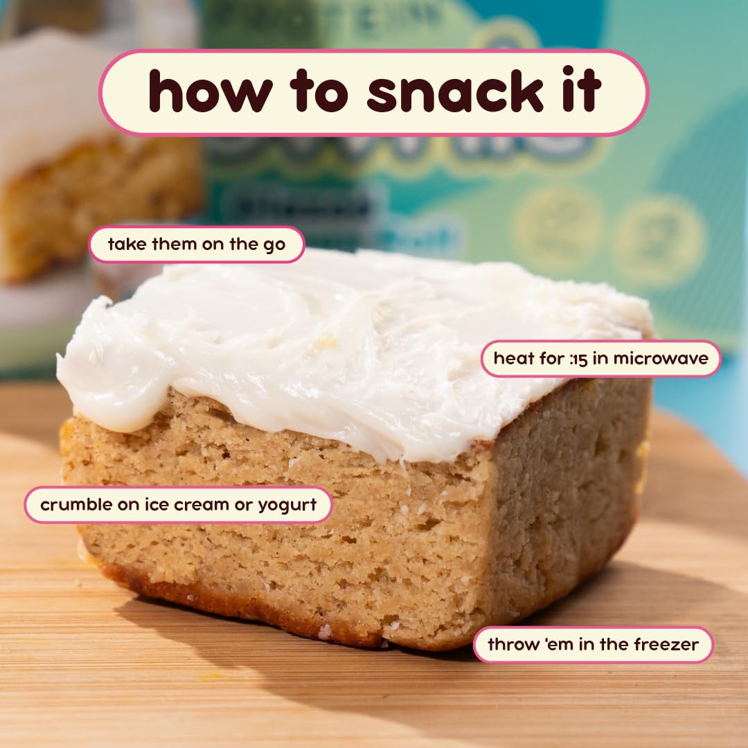 Prime Bites Brownie individually wrapped for easy on-the-go meals.
