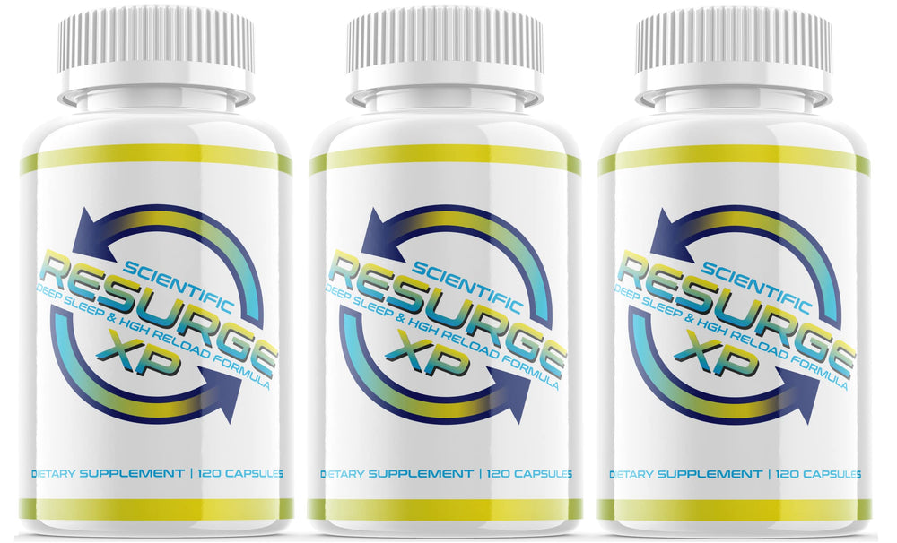 Alpha Pure Resurge XP deep sleep bottle supports calm evenings and restful nights.