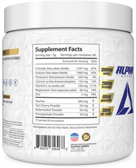 Close-up of Alpha Lytes minerals and antioxidants highlights trace minerals for balance.