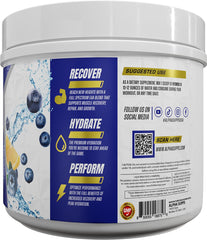 Alpha Supps Hydro 9 amino acids hydration glass demonstrates flavorful hydration