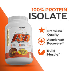 Nutrition panel highlights 25 g protein per serving and low sugar content.