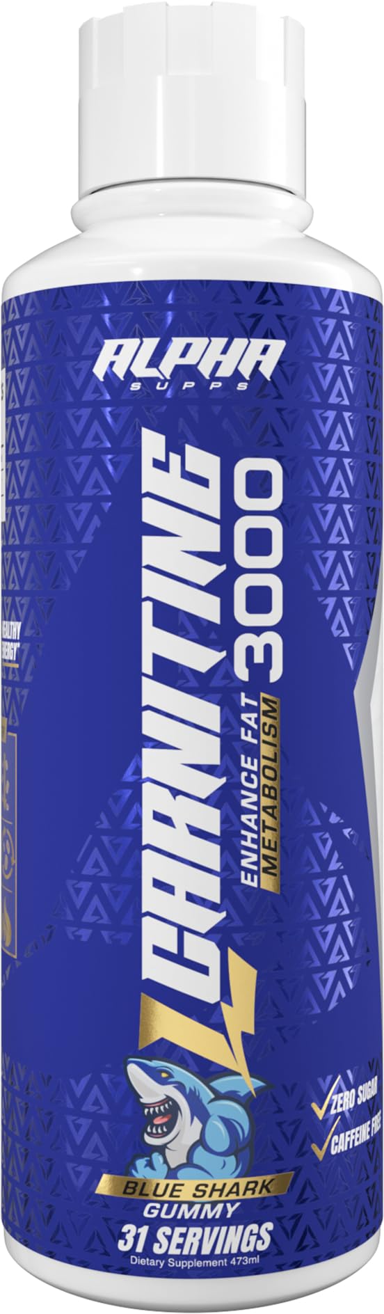 Alpha Supps Watermelon Candy flavor bottle delivers sugar-free flavor while training.