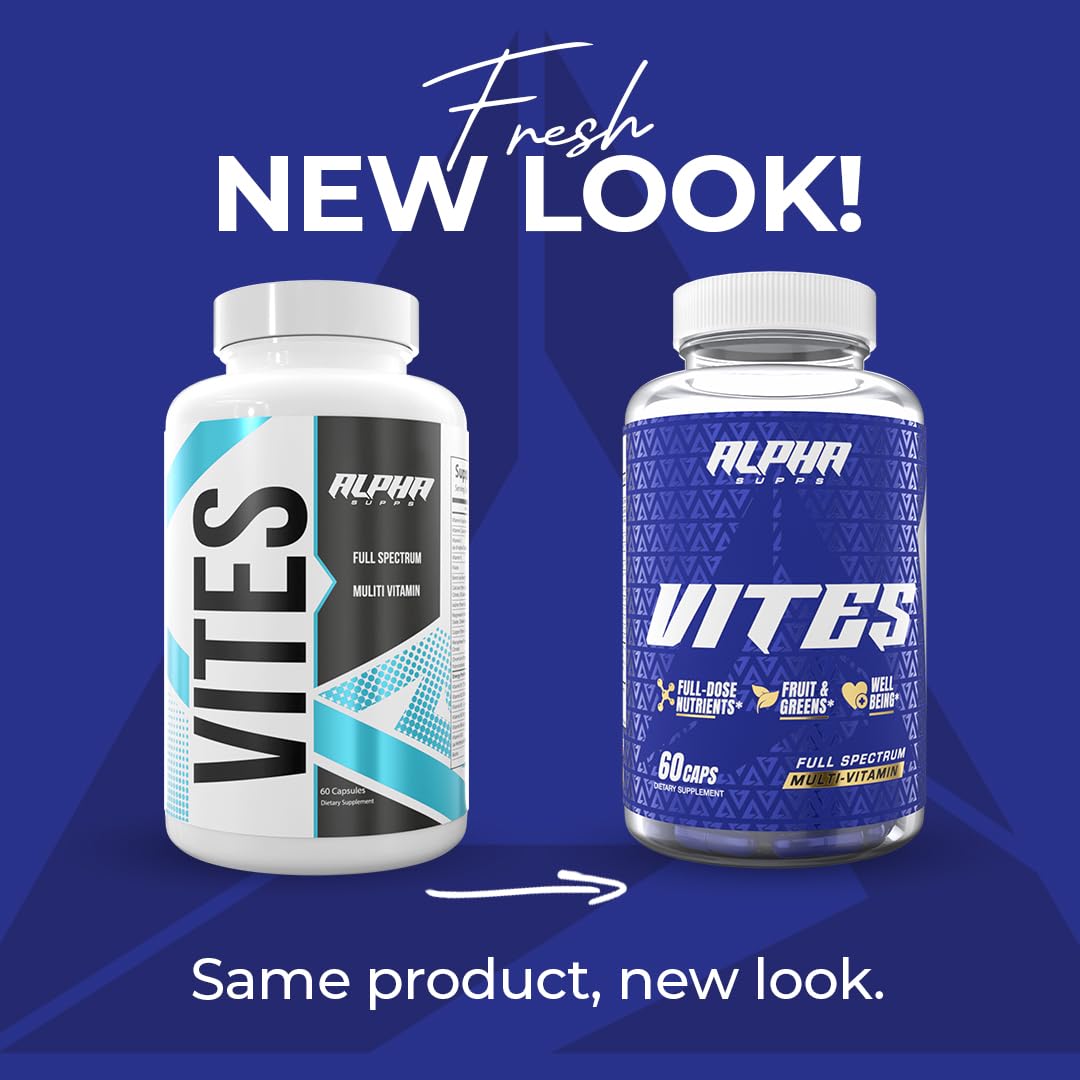 Capsules with fruits and veggies blend from Alpha Supps Vites for whole-food nutrition