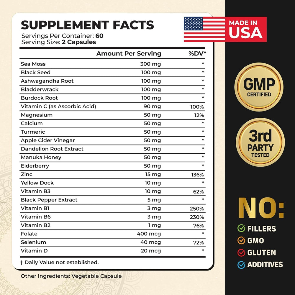 Alpha Tribe men’s multivitamin with ashwagandha highlights stress support and mood balance.