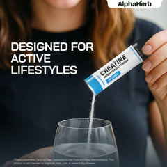AlphaHerb creatine in action during gym session, supporting performance.