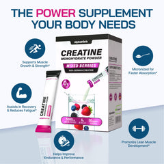 AlphaHerb Creapure stick packs deliver 5000mg of creatine per serving
