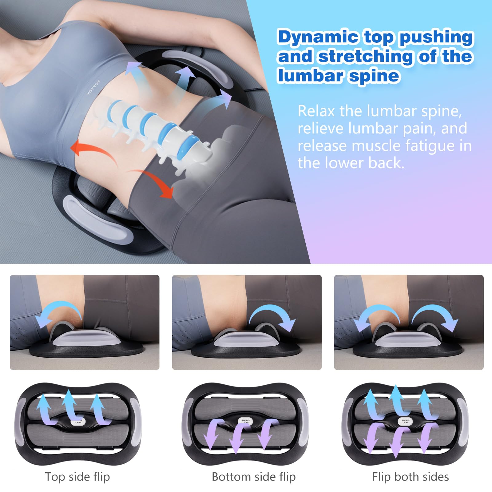 ALPHAY heat therapy settings on display with three temperature levels