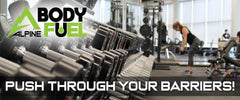 Shaker-ready tub shown with multiple flavor options for versatile energy.