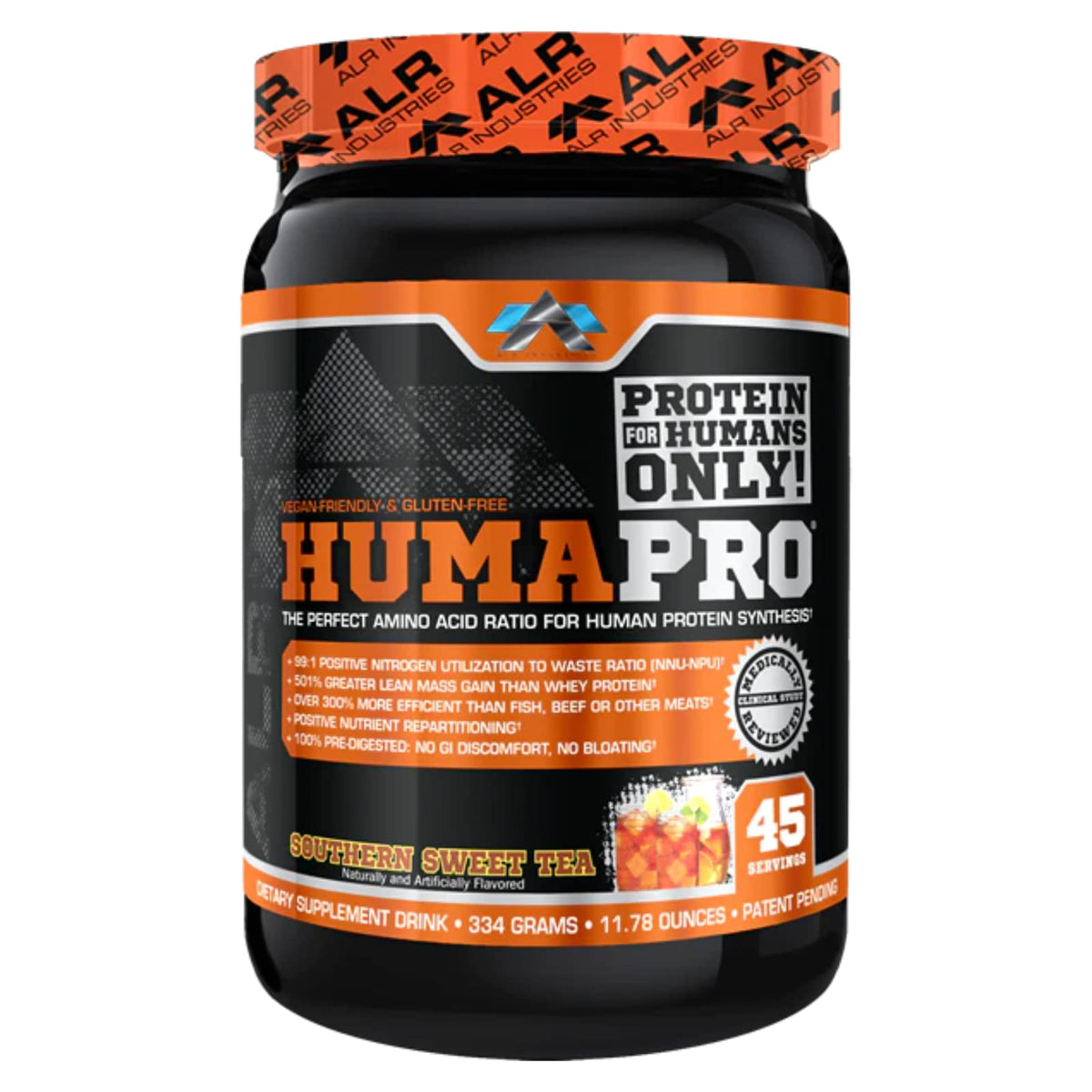 ALR Industries Humapro hero packshot – vegan amino acid matrix for lean muscle support