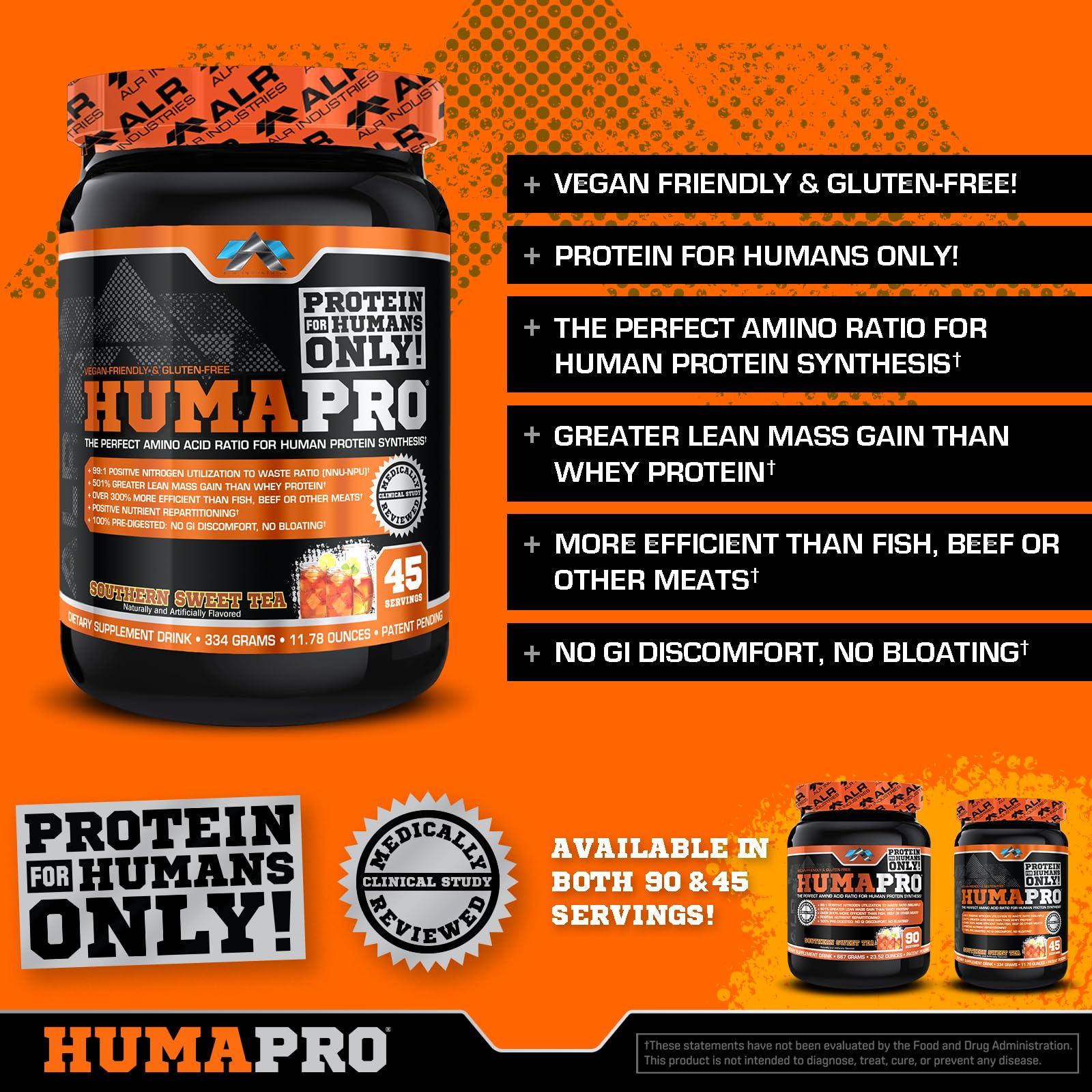 ALR Humapro scoop-portion – concentrated aminos with minimal calories