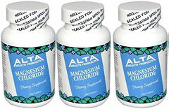 Alta Health Magnesium Chloride 100x3 pack supports energy, nerves, and muscle function