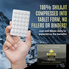 Altai Mountains origin visual highlights natural source behind Black Lotus Shilajit for quality awareness