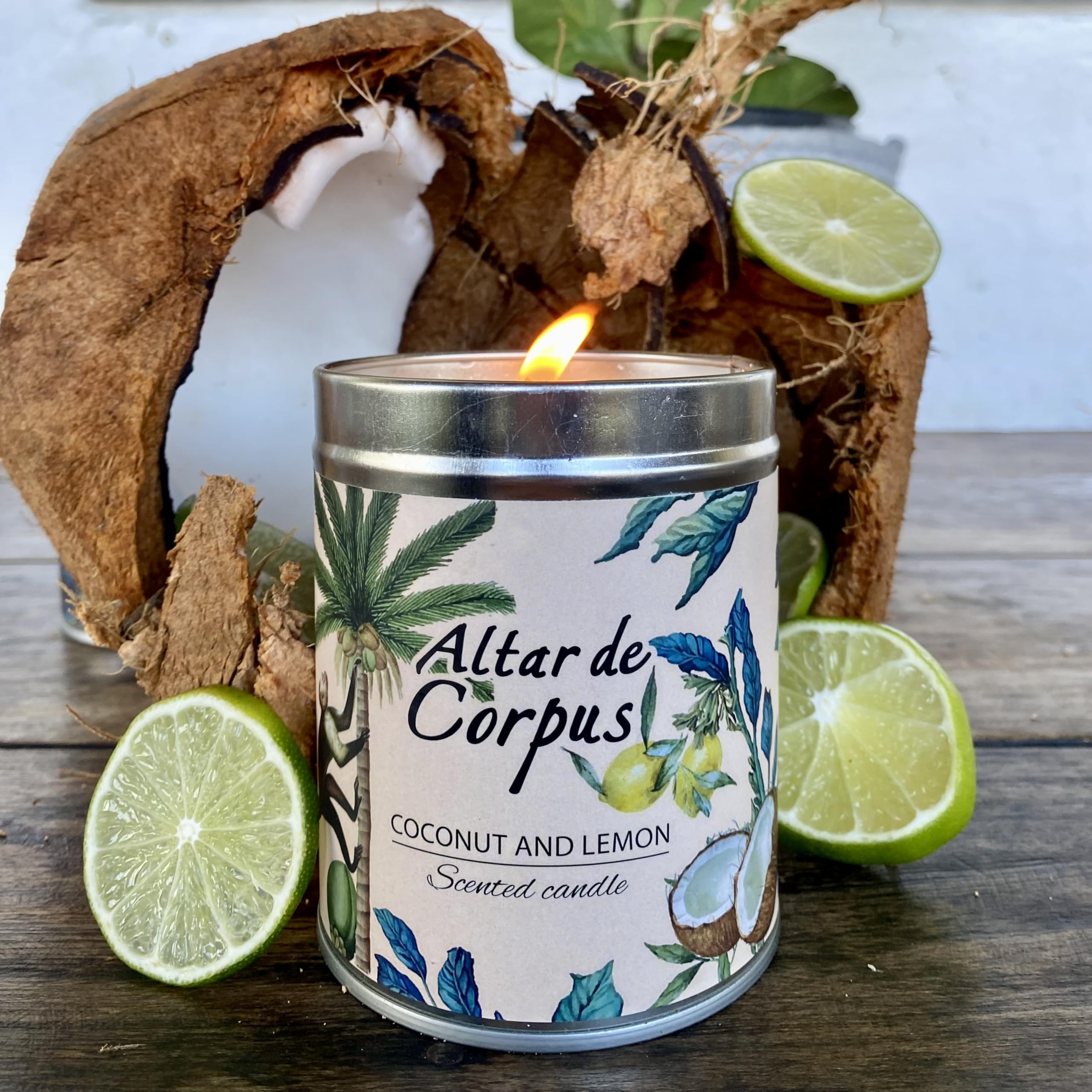 Altar de Corpus gift idea candle suitable for home lovers and gifting.
