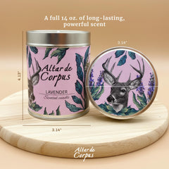 Altar de Corpus handmade Colombia candle, crafted with premium ingredients and a clean burn.