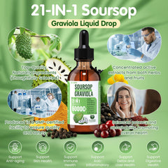 Altuvyx Soursop Liquid strawberry flavor enhances pleasant consumption.