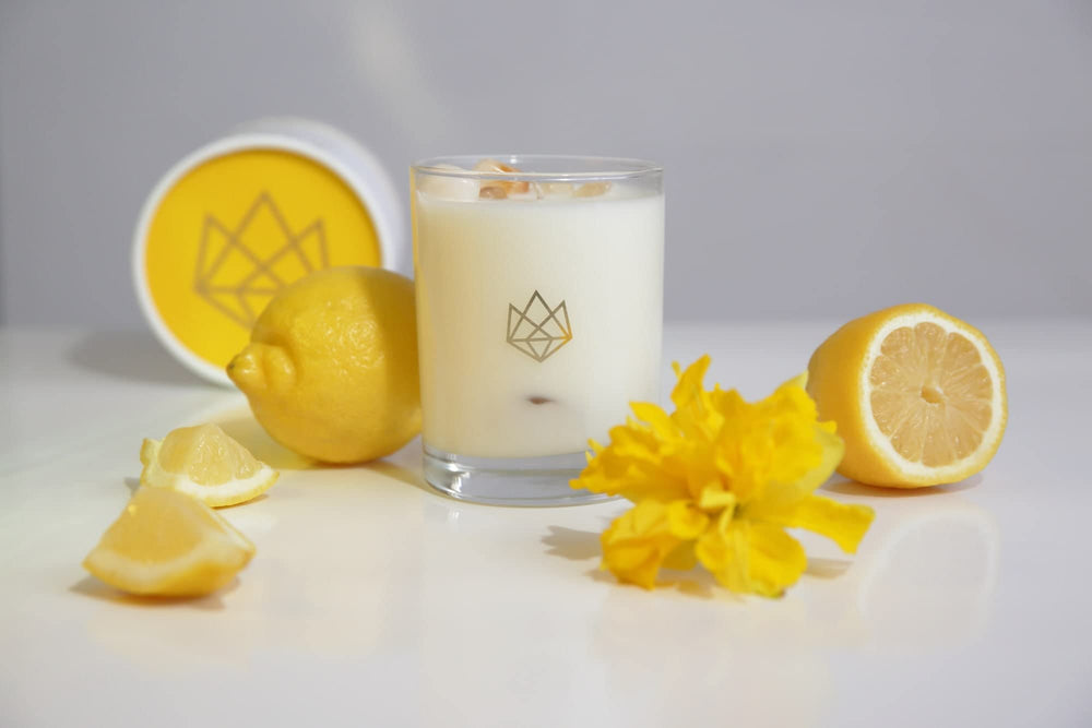 Aluminate Life candle with 80-hour burn time for extended ambient light.