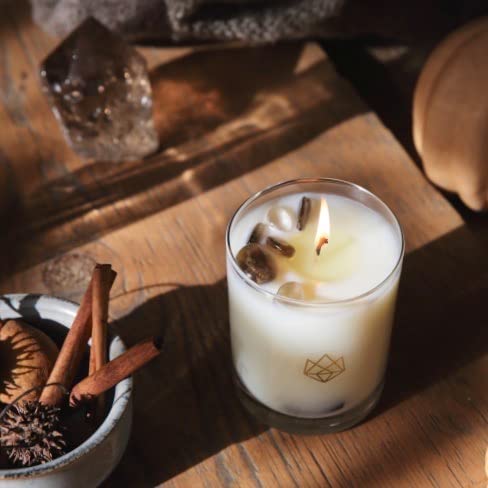 Coconut wax blend, USA-made candle by Aluminate Life
