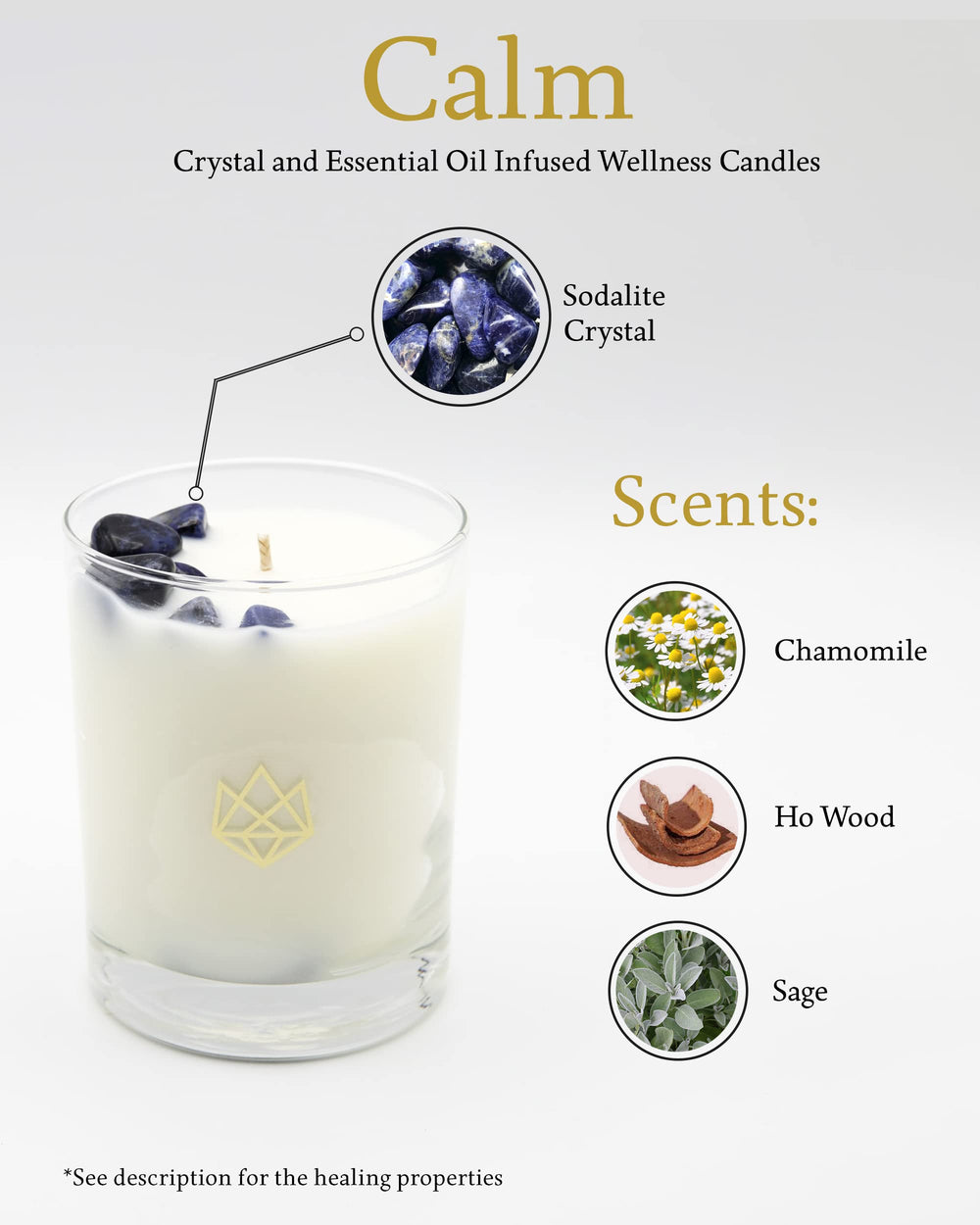 Aluminate Life coconut wax candle highlighting eco-friendly blend
