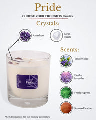 Aluminate Life Pride Edition lilac lavender cypress leather scent for tranquil evenings