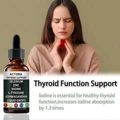 alzclipp Actora thyroid drops on shelf signals convenient supplementation.