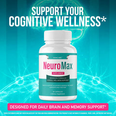 AMACARE Neuromax capsules-closeup highlights easy-to-swallow capsules