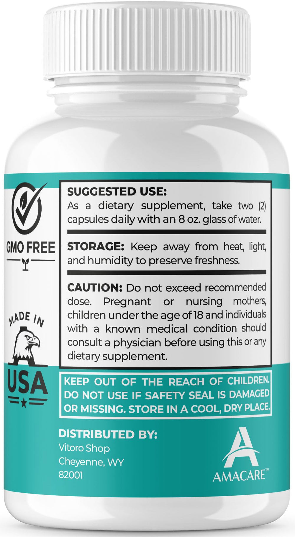 AMACARE Neuromax capsules-on-hands for portable daily use