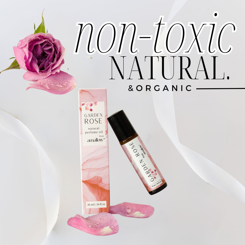 Amallow perfume roller with jojoba oil base provides skin-friendly hydration