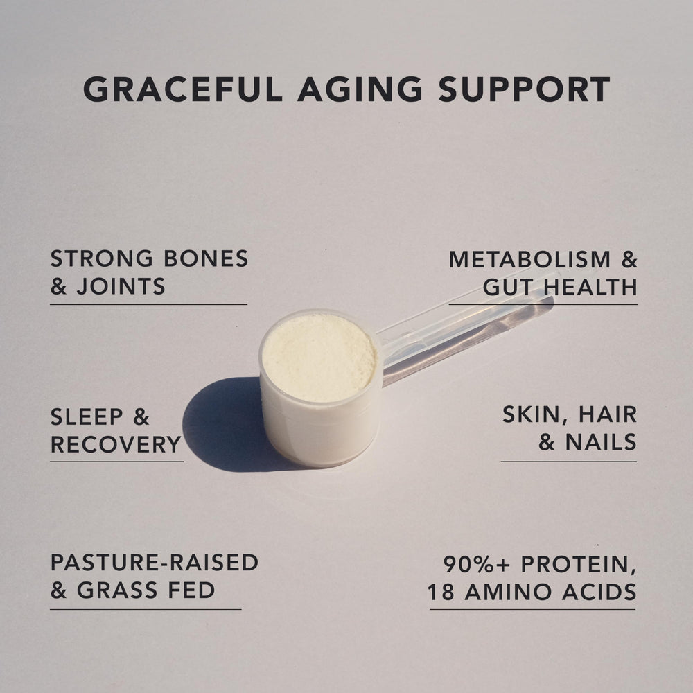 AMANDEAN Hydrolyzed collagen with 90 percent plus protein for efficient daily intake