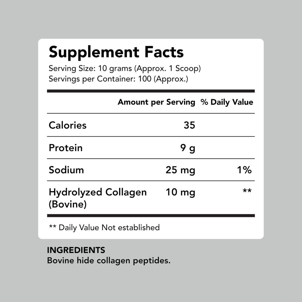 Agglomerated AMANDEAN Collagen Powder texture for smooth blending