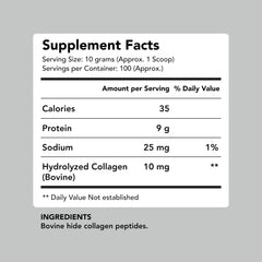 Agglomerated AMANDEAN Collagen Powder texture for smooth blending
