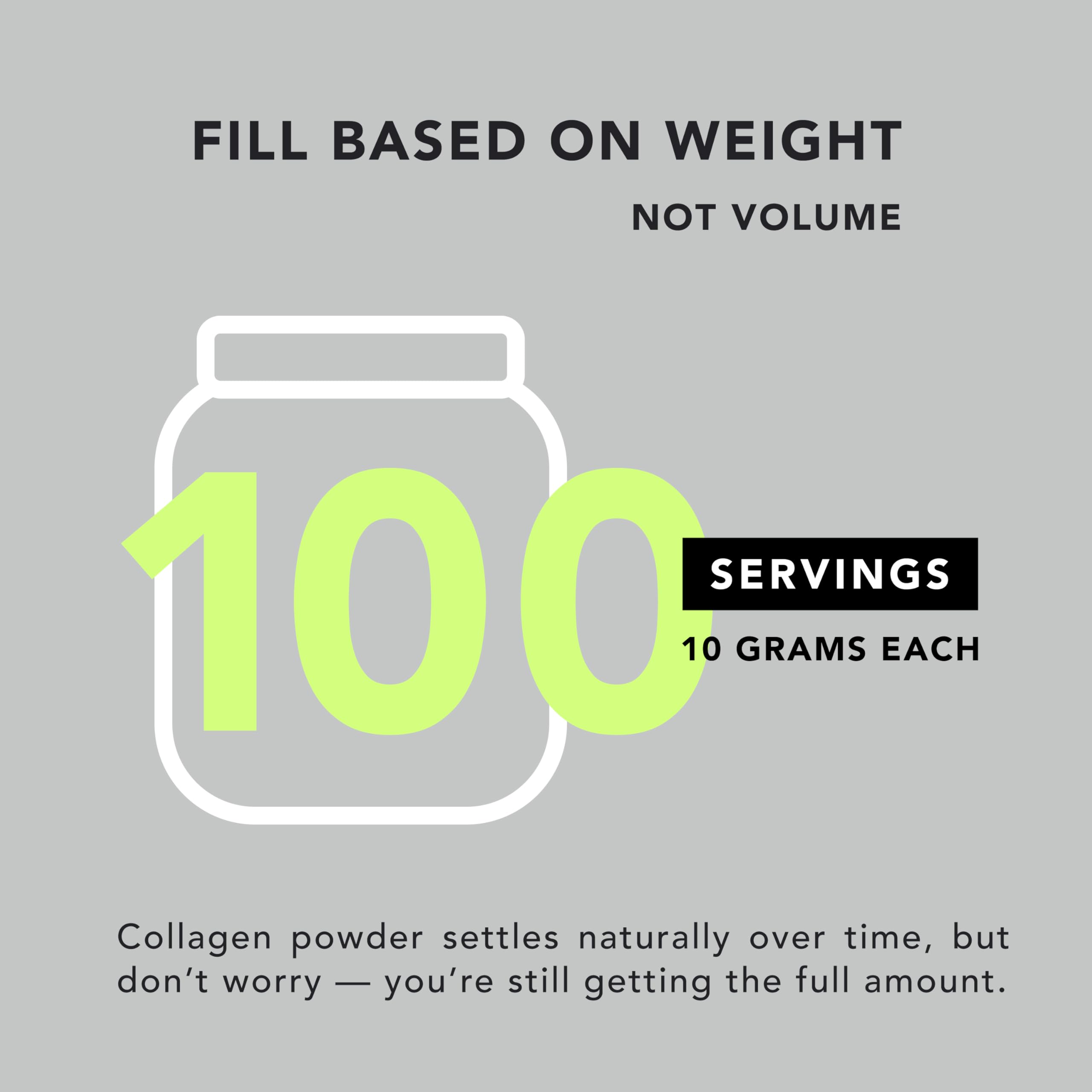 Hydrolyzed AMANDEAN Collagen Powder with 18 amino acids for balanced protein