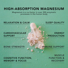 AMANDEAN Magtein label closeup emphasizing high-absorption magnesium forms.