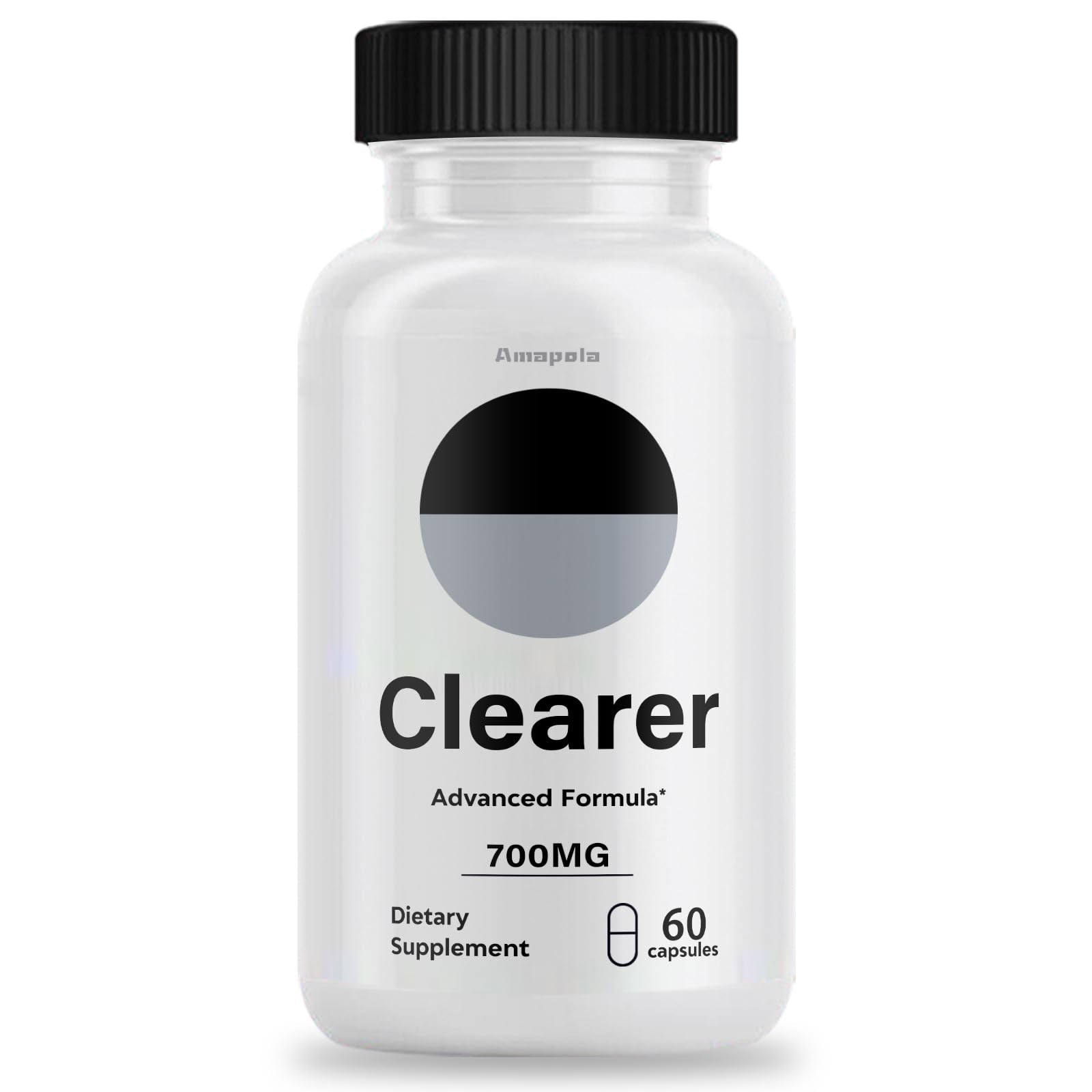 Amapola Clearer bottle front for daily wellness routine