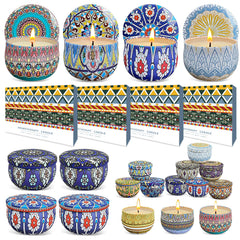 Amastika gift-set candles in a gift box, ideal for gifting occasions.