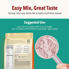 AMAXI Plantium dairy-free, gluten-free, soy-free formula for clean nutrition.