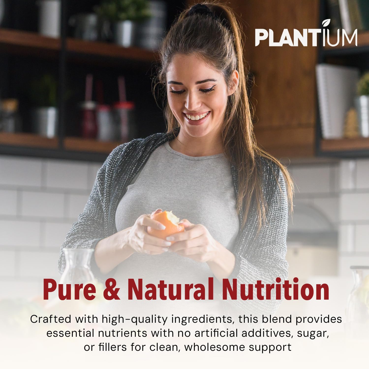 AMAXI Plantium eco-conscious packaging supports sustainable wellness choices.