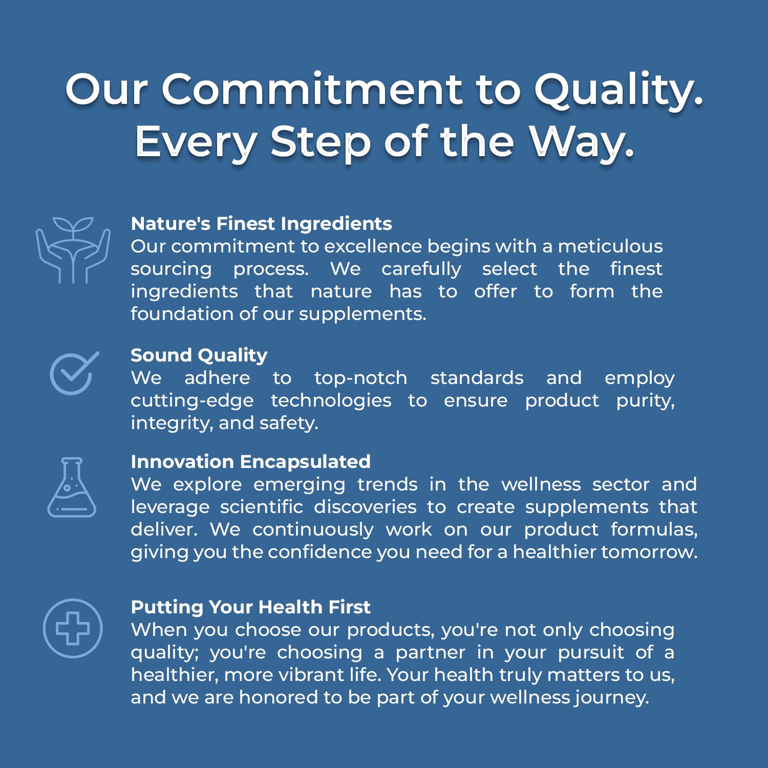 Amazing Botanicals Blue Vervain ingredients label shows 10X potency for purity.