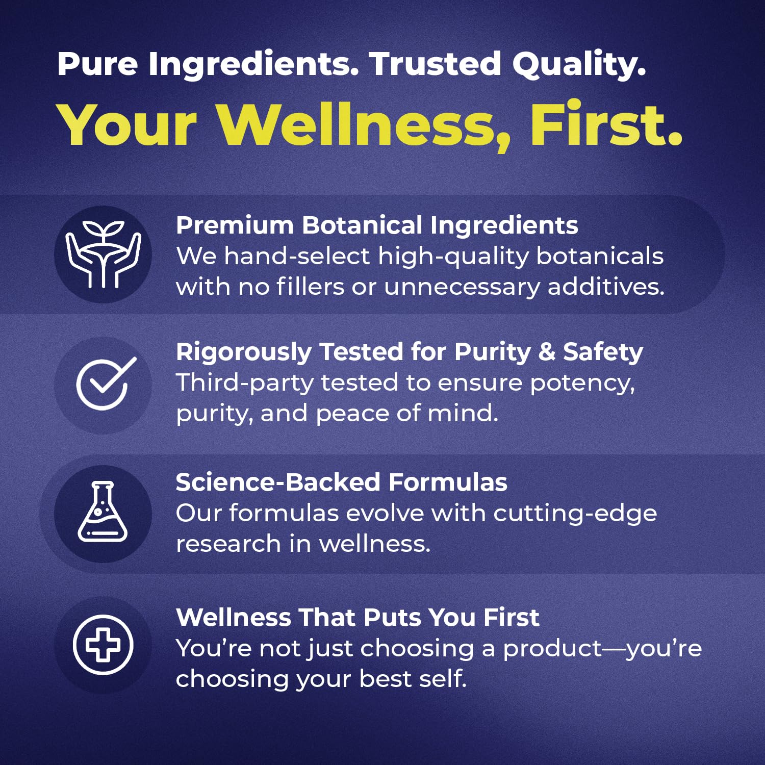 Amazing Botanicals Blueberry Lotus Gummies berry flavor closeup.
