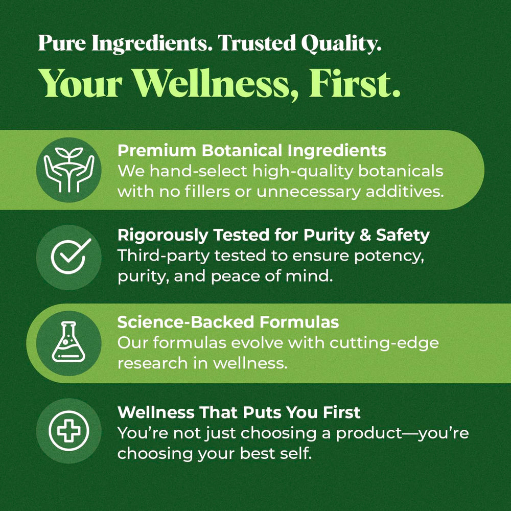 Amazing Botanicals vegan, plant-based formula suitable for vegans and vegetarians.